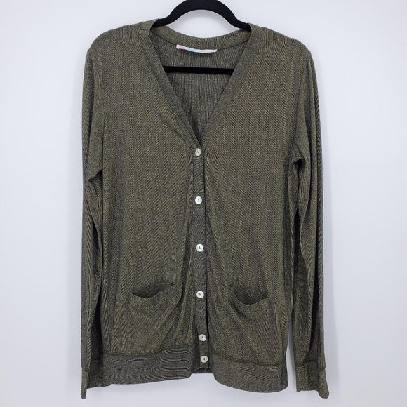 Free People Sweaters - Free People Beach Button Front Cardigan Sz M
